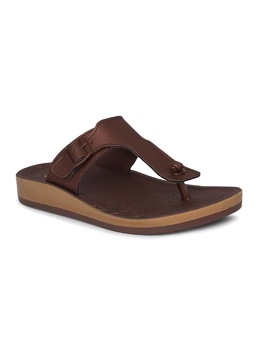 Bata Women's Casual Thong Slipper - Brown