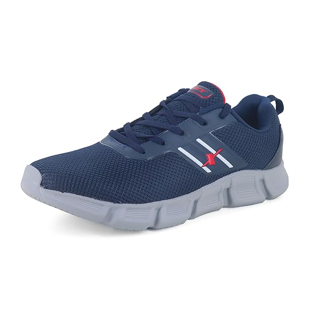 SPARX SM-9046 Men’s Sports Shoes | High-Grip Sole, Soft Cushioning & Stylish Lace-Up Design