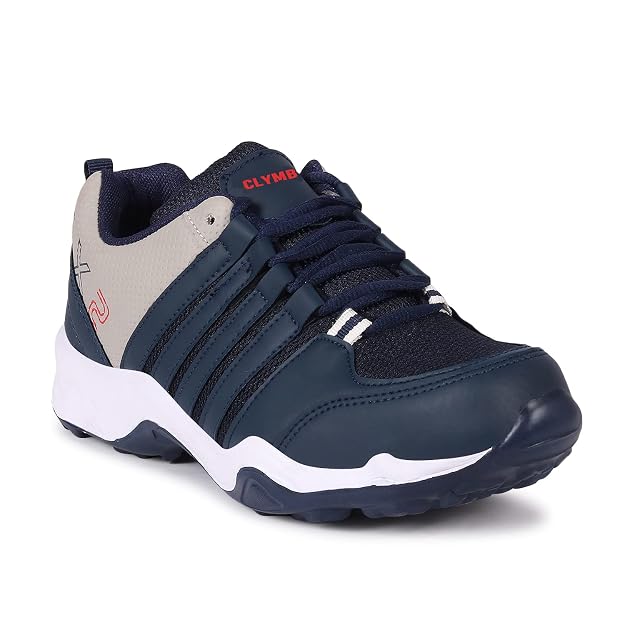 CLYMB Premium X-EVA Sole Ultra Lite Multicolored Sports Running Shoes for Men's