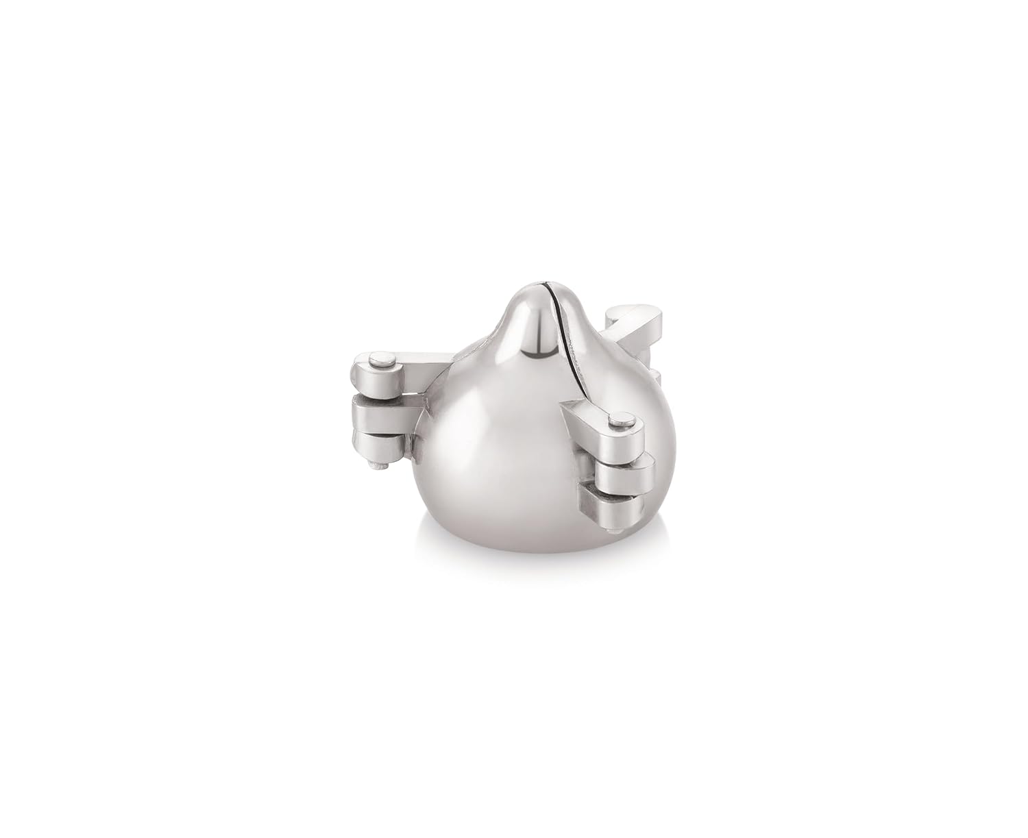 TOSAA Aluminium Modak Mould Modak Maker, Aluminium Modak Making Mould, Traditional Indian Sweet Maker Kitchen Molds for Festivals - Medium (Pack of 1)