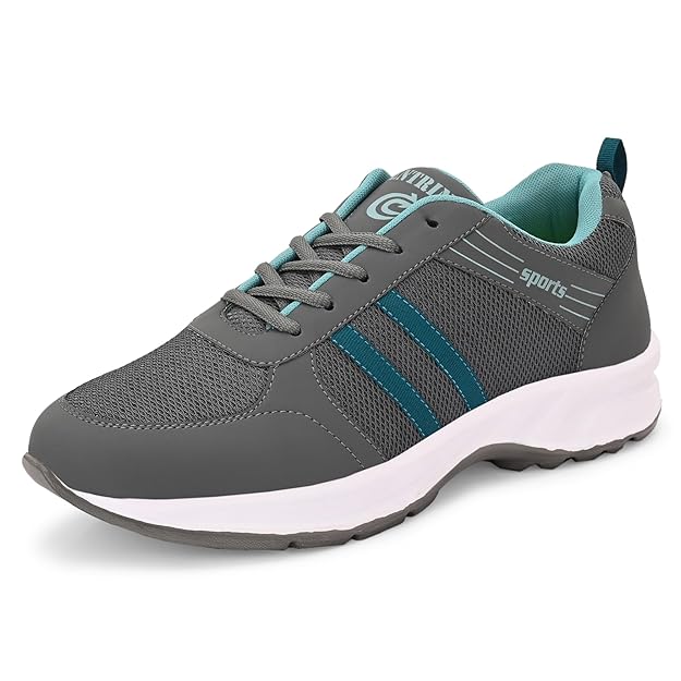 Centrino Men's Sneaker Shoes Stylish | Shoes for Man Casual Sports | Lightweight Breathable Lace-Up Walking Shoes with Cushioned Insole | Comfortable Anti-Skid Canvas Sneakers for Men | Mens Shoes (9201)
