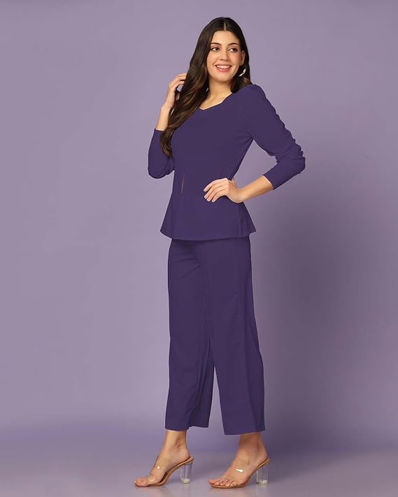 Leriya Fashion Co-ord Set for Women Stylish Lycra Cotton | Western Summer Dress for Woman