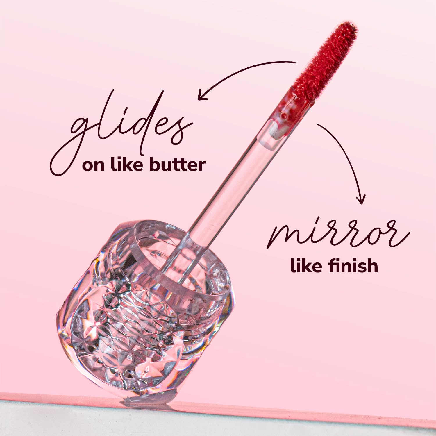 MILA BEAUTÉ Gloss Girl Lip Gloss|Enriched With Mango Seed Butter & Hyaluronic Acid |Light Weight & Non-Sticky Formula|Gives Fuller-Lip Effect & Extra Hydration