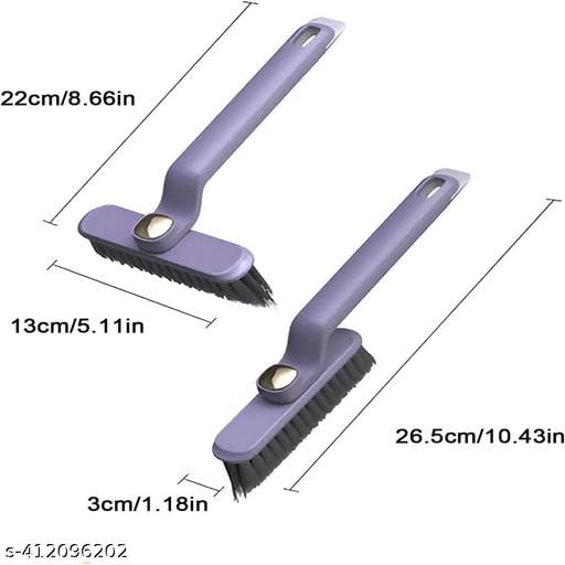 Multi-Function Rotating Crevice Cleaning Brush Home & Kitchen Utility and Decorative Essentialscolor-Multicolour