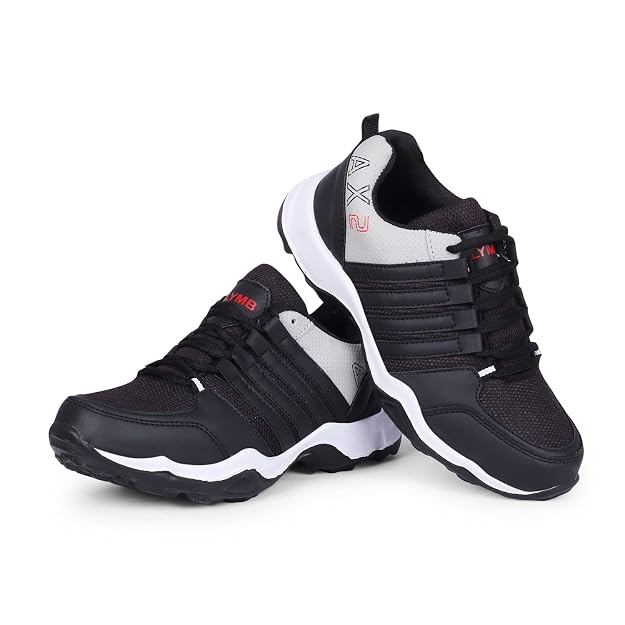 CLYMB Premium X-EVA Sole Ultra Lite Multicolored Sports Running Shoes for Men's