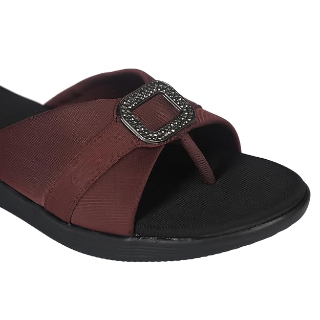 Feel it Women Casual Wedges Heels Sandal, Women's Slip on Wedge Heels Sandals