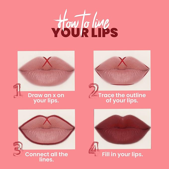 MARS Edge of Desire Lip Liner | One Swipe Smooth Application | Long Lasting Lip Pencil (1.4gm) (03-BLOOD BATH)