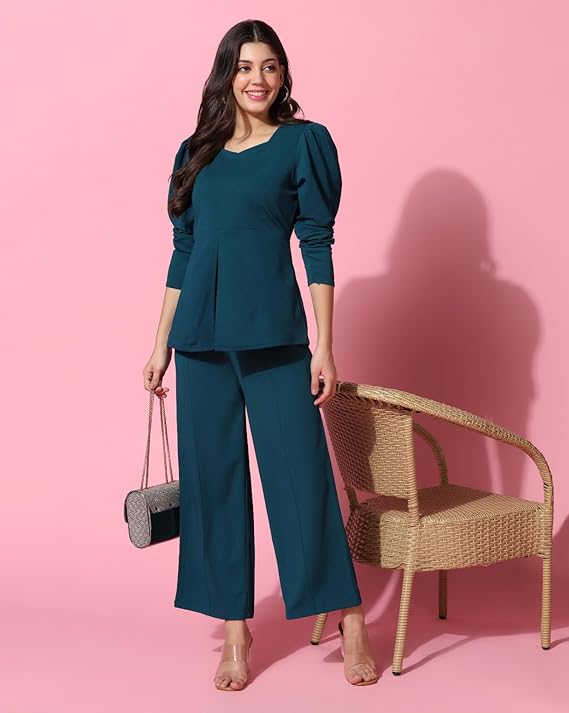 Leriya Fashion Co-ord Set for Women Stylish Lycra Cotton | Western Summer Dress for Woman