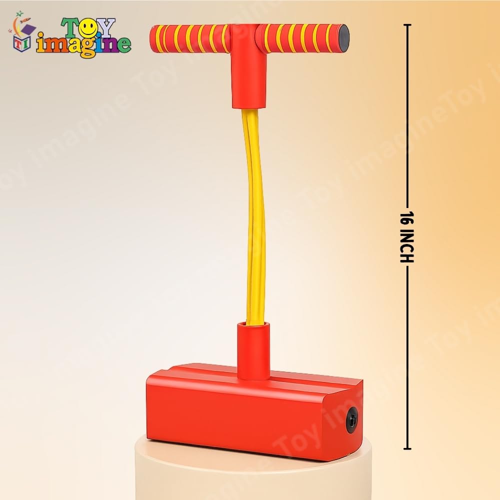 Toy Imagine Foam Pogo Jumper for Kids – Indoor & Outdoor Bouncing Toy for Boys & Girls | Fun Jumping Stick for Ages 3+ | Safe, Durable & Supports Up to 250 Lbs