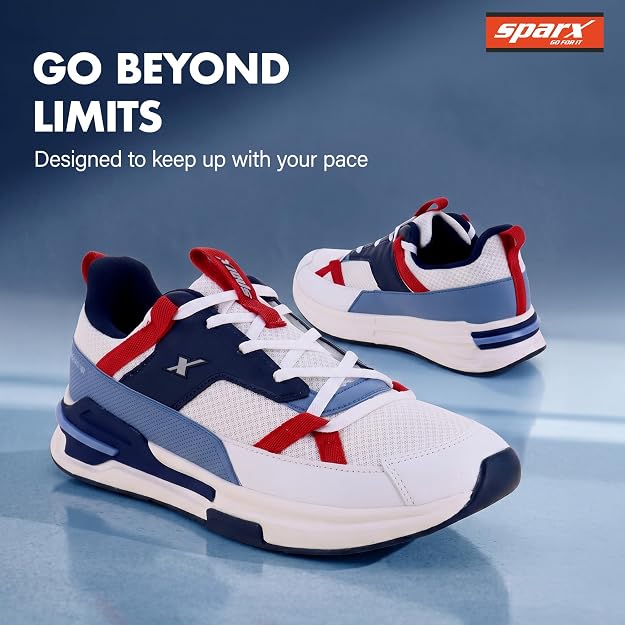 SPARX Sports Shoes for Men – High-Performance Lace-Up Running Shoes with Breathable Comfort, Lightweight Cushioning & Everyday Athletic Support