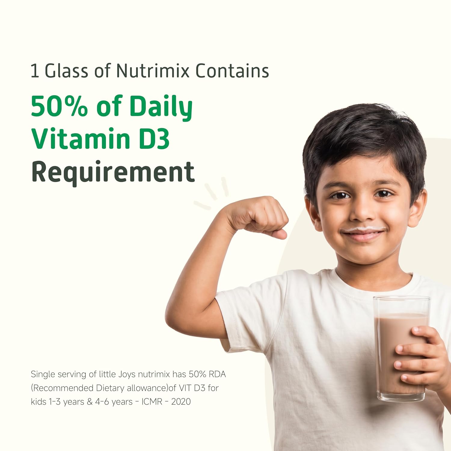 Little Joys Chocolate Nutrimix 350g Powder | 2-6 Years | No Refined Sugar | 24 essential Vitamin & mineral|5g protein per serving | Supports Overall Health & Boosts Immunity | with Ragi,Bajra,Almonds & Oats