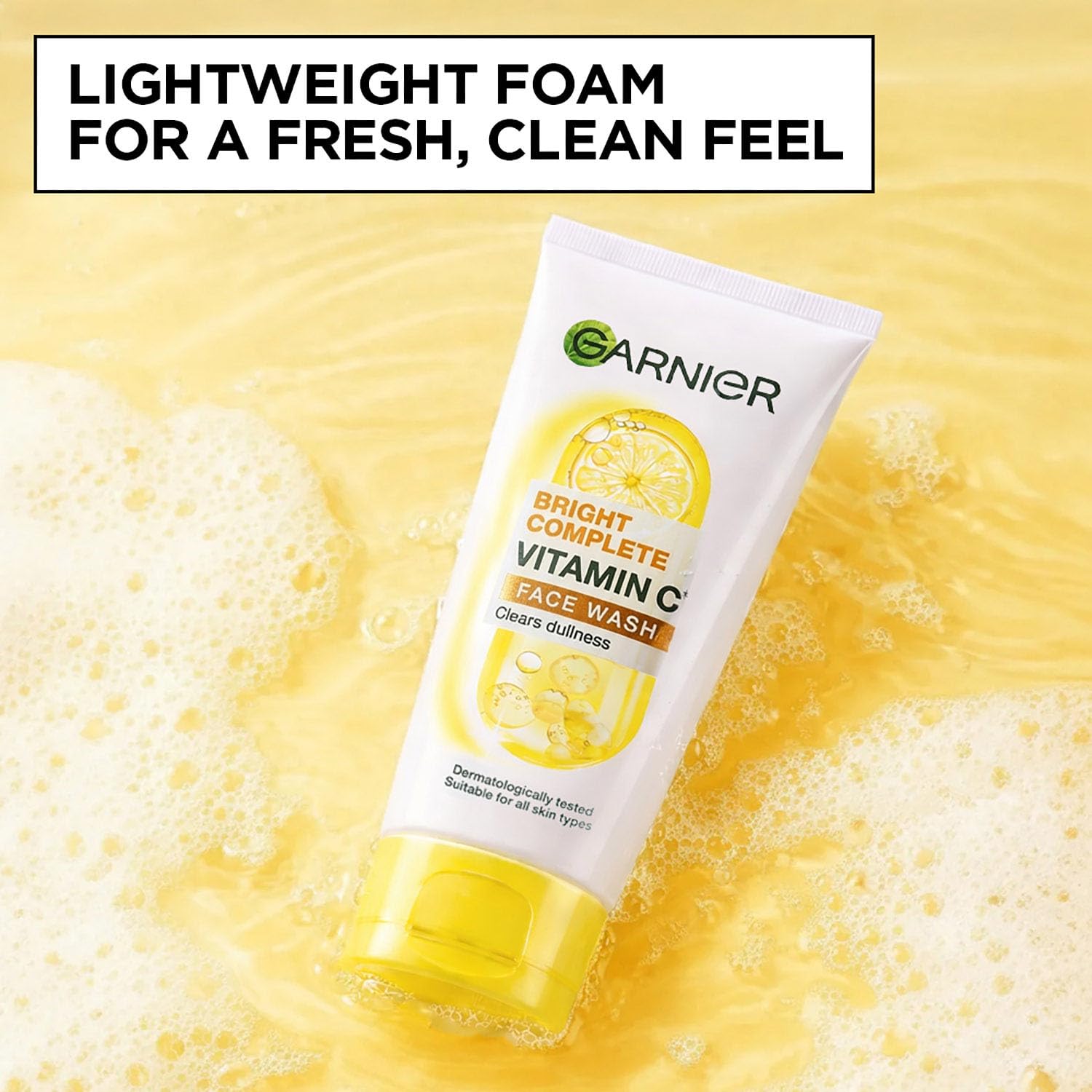 Garnier Skin Naturals, Facewash, Cleansing and Brightening, Bright Complete, 100 g