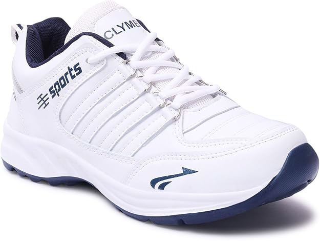 CLYMB Cosco Sports Shoe with Synthetic Upper Lightweight Comfortable Mid Top Running Shoes for Men's & Boy's