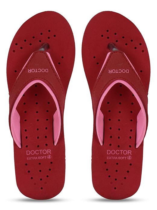 DOCTOR EXTRA SOFT Chappal Care Orthopaedic and Diabetic Comfort Doctor Flip-Flop and House Slipper's for Women's D-18